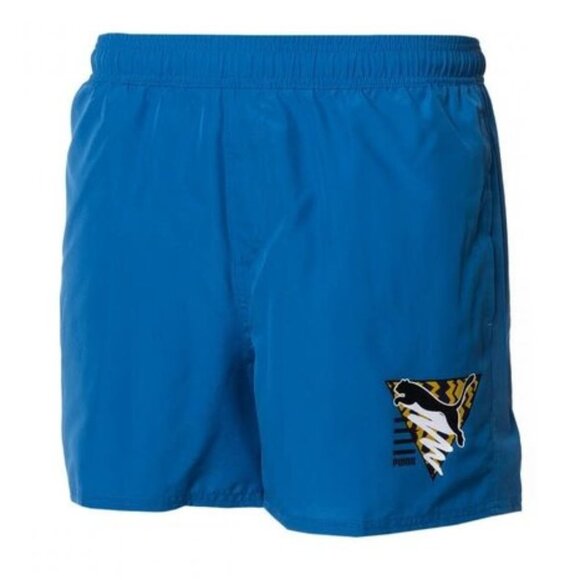 PUMA Men's Summer Cat Graphic Woven Shorts 5'' - Picture 1 of 4